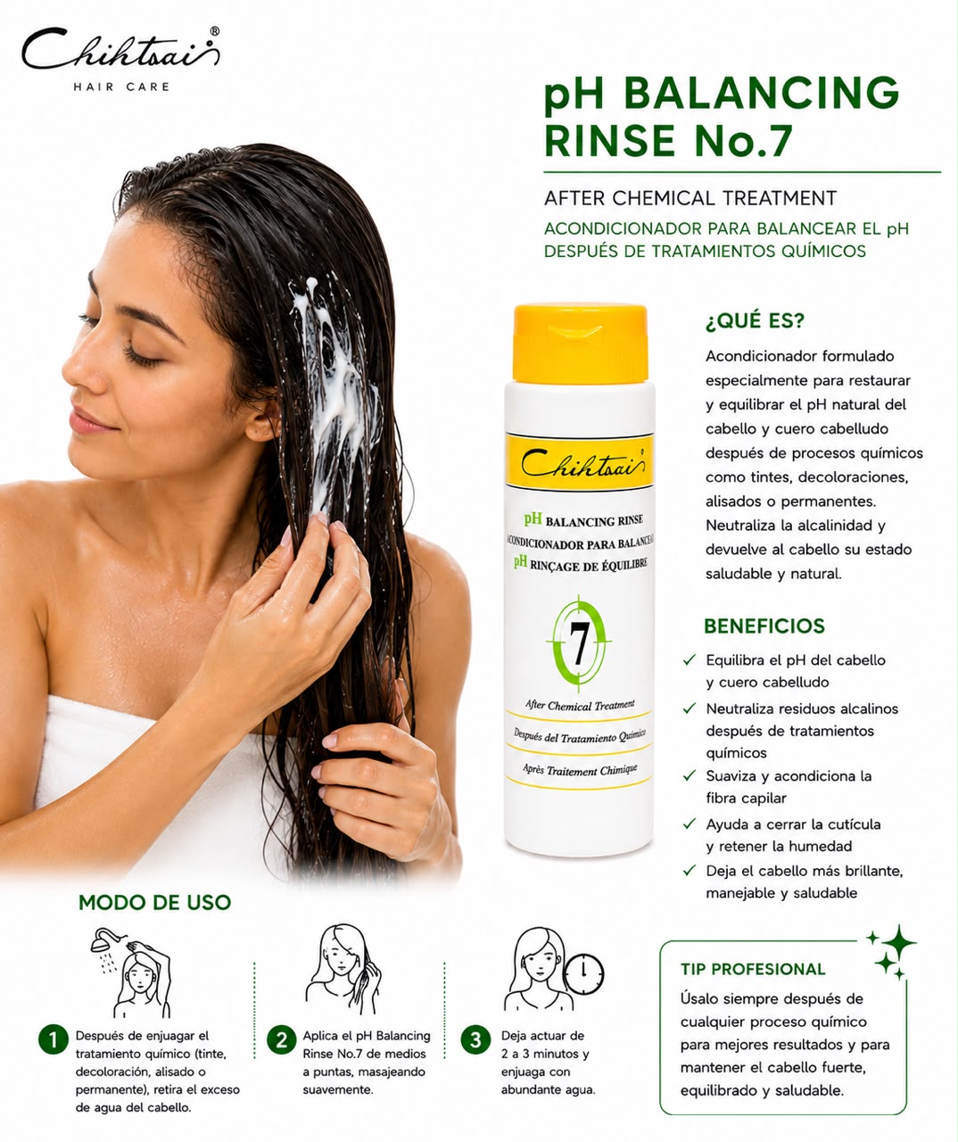 Chihtsai Hair Care Travel Kit – Kit Completo de Cuidado y Reparación Capilar