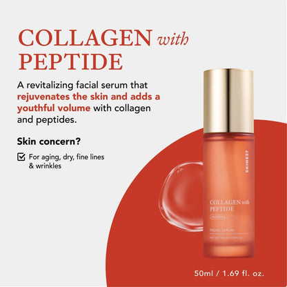 SKIN627 Collagen with Peptide Facial Serum – Sérum Facial de Colágeno y Péptidos 50 ml