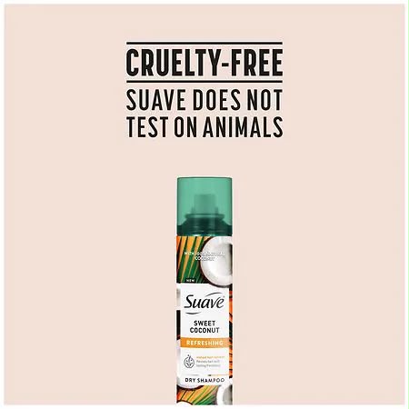 Suave Sweet Coconut Refreshing Dry Shampoo – Shampoo en Seco de Coco 121 g