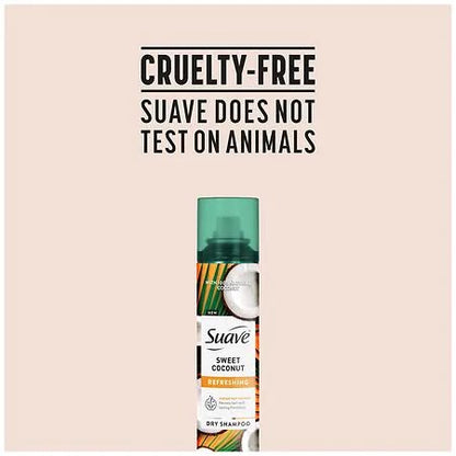 Suave Sweet Coconut Refreshing Dry Shampoo – Shampoo en Seco de Coco 121 g