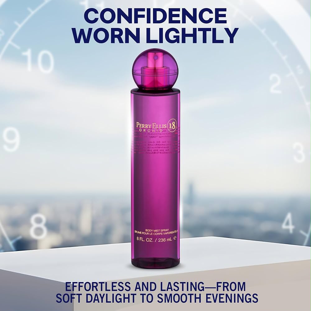 Perry Ellis 18 Orchidée – Splash Corporal para Mujer 236 mL