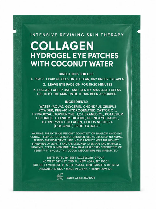 My Beauty Spot – Parches de Hidrogel para el Contorno de Ojos con Colágeno Hidrolizado y Extracto de Coco