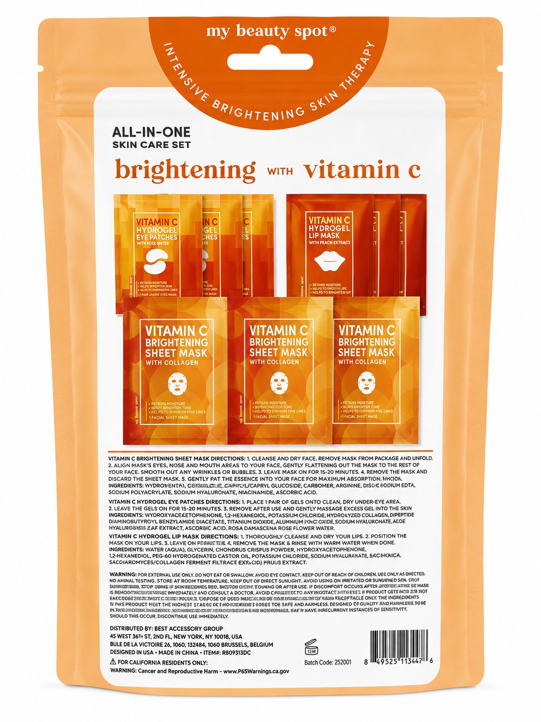 My Beauty Spot – Set Completo de Cuidado Facial con Vitamina C