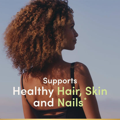 Nature’s Bounty Biotin – Suplemento de Biotina 5000 mcg 60 Tabletas de Disolución Rápida