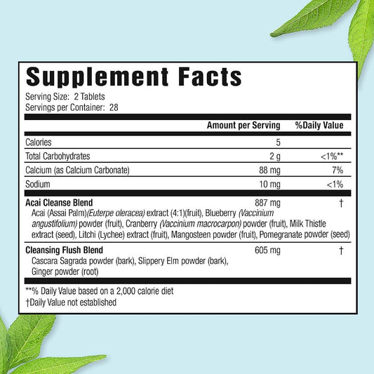 Applied Nutrition 5-Day Liquid Cleanse & Flush – Suplemento Dietético Líquido Sabor Frutos Rojos 100 ml