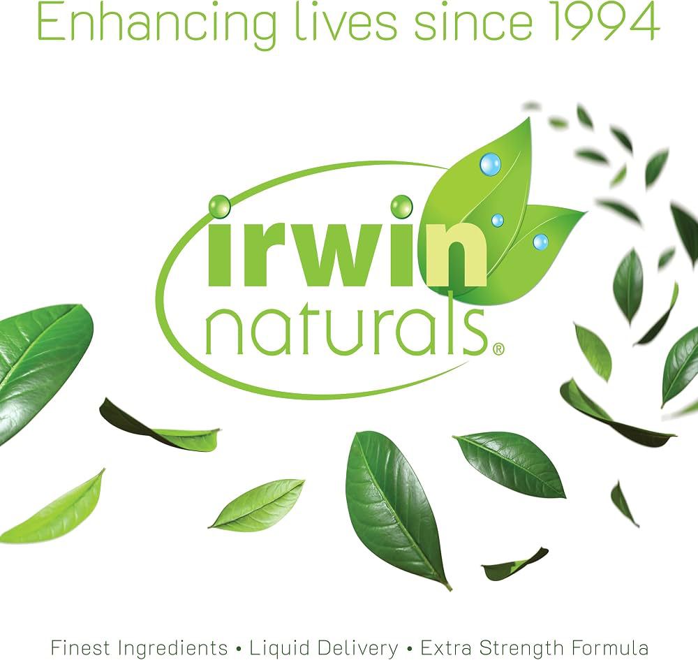 Irwin Naturals Ashwagandha Mind & Body – Suplemento Líquido de Bienestar 10 Tubos