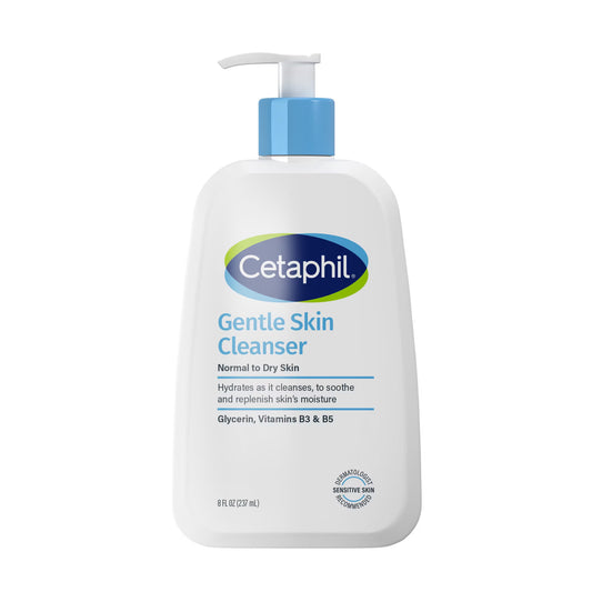 Cetaphil – Limpiador Facial Suave para Piel Sensible 8 oz
