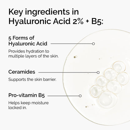 The Ordinary Hyaluronic Acid 2% + B5 – Sérum Facial Hidratante con Ceramidas 30 ml